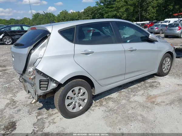 KMHCT5AE4GU236791 — 2016 Hyundai Accent, фото 4 с аукциона IAAI, Задняя часть