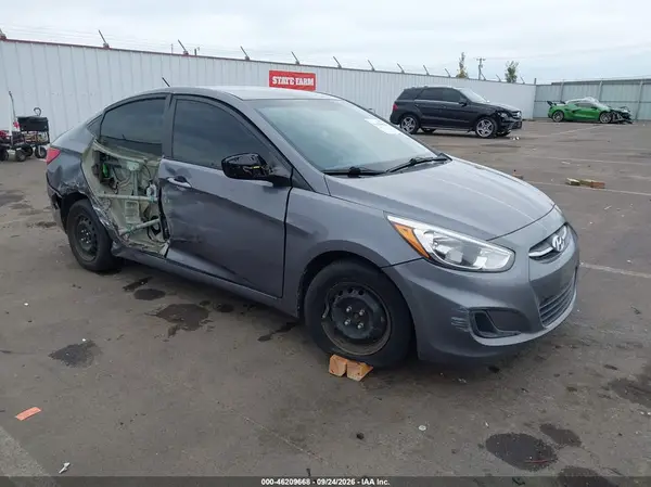 KMHCT4AE0GU108123 — 2016 Hyundai Accent, Правый бок (Right Side), фото до ремонта