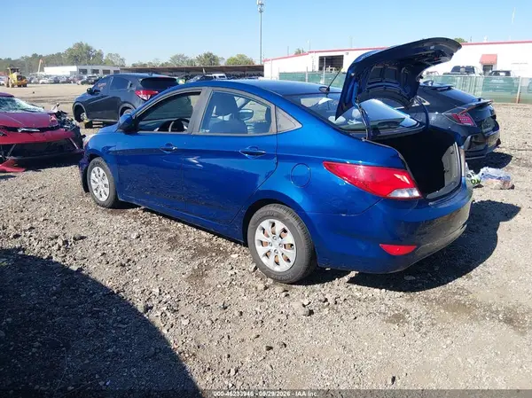 KMHCT4AE2GU117955 — 2016 Hyundai Accent, фото 3 с аукциона IAAI, Задняя часть
