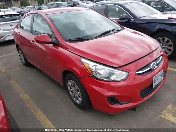 KMHCT4AE5HU287860 — 2017 Hyundai Accent, Левый бок (Left Side), фото до ремонта