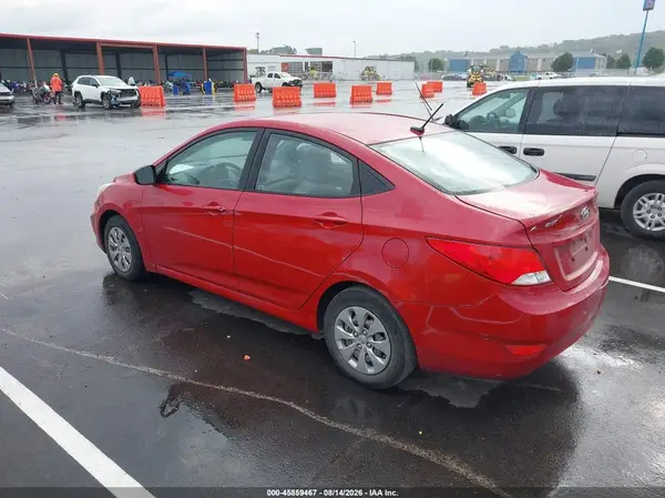 KMHCT4AEXHU167987 — 2017 Hyundai Accent, фото 3 с аукциона IAAI 29.09.2026, Естественный износ