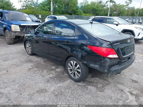 KMHCT4AE6HU357284 — 2017 Hyundai Accent, фото 3 с аукциона IAAI 05.10.2026, Задняя часть