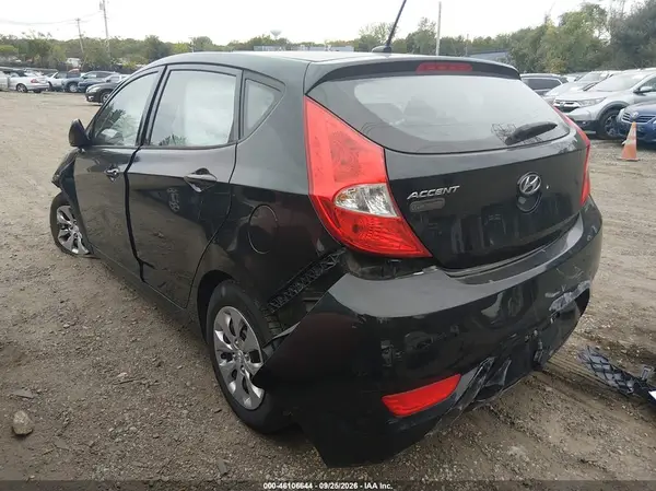 2017 HYUNDAI ACCENT VIN KMHCT5AE3HU333286 фото 3