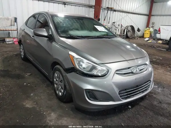 KMHCT4AE6HU369614 — 2017 Hyundai Accent, Задняя часть (Rear), фото до ремонта