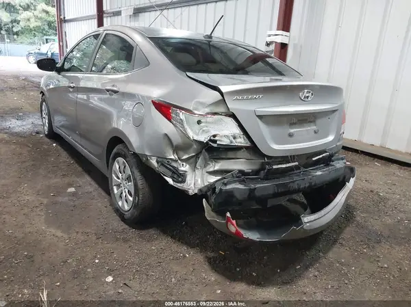 KMHCT4AE6HU369614 — 2017 Hyundai Accent, фото 3 с аукциона IAAI, Задняя часть