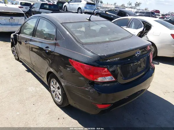 KMHCT4AE0HU338701 — 2017 Hyundai Accent, фото 3 с аукциона IAAI, Левый бок