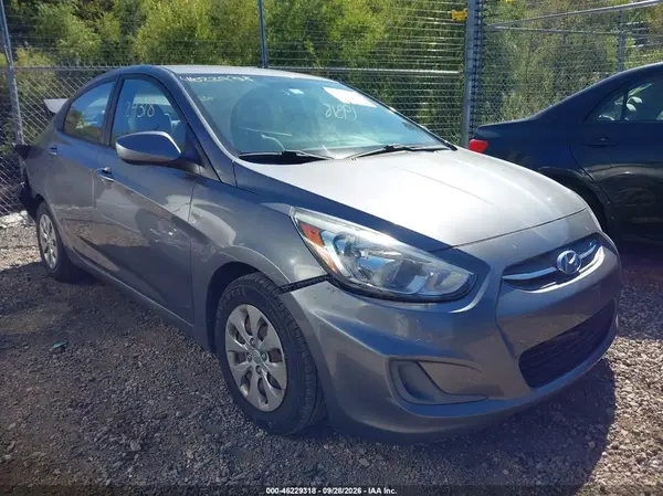 KMHCT4AE6HU243768 — 2017 Hyundai Accent, Задняя часть (Rear), фото до ремонта