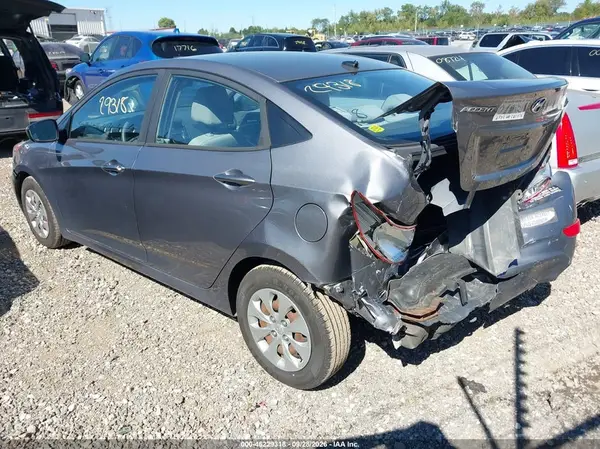 KMHCT4AE6HU243768 — 2017 Hyundai Accent, фото 3 с аукциона IAAI, Задняя часть
