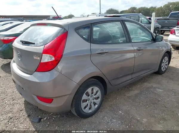2017 HYUNDAI ACCENT VIN KMHCT5AEXHU360033 фото 4