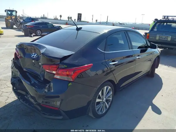 3KPC34A38JE021921 — 2018 Hyundai Accent, фото 4 с аукциона IAAI 14.10.2026, Задняя часть