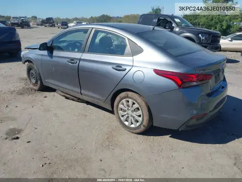 2018 Hyundai Accent Se VIN 3KPC24A36JE010550 фото 3