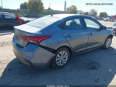2018 Hyundai Accent Se VIN 3KPC24A36JE010550 фото 4