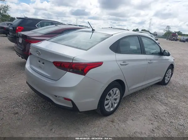 2020 HYUNDAI ACCENT VIN 3KPC24A63LE120937 фото 4