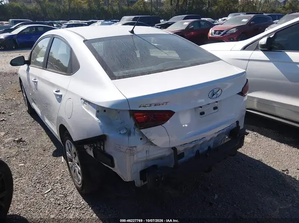 3KPC24A69LE120022 — 2020 Hyundai Accent, фото 3 с аукциона IAAI, Задняя часть
