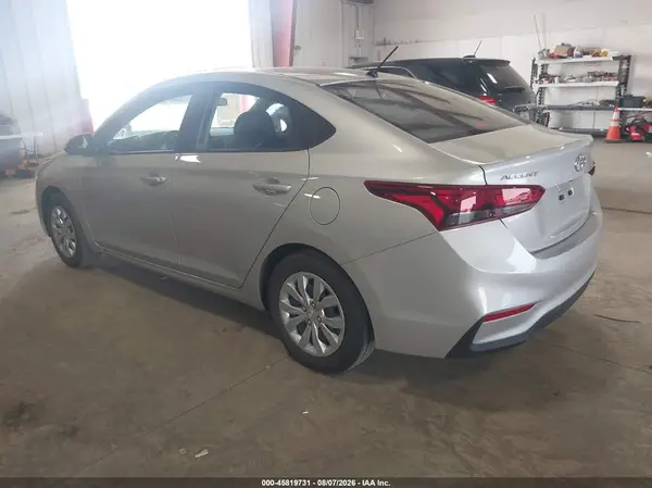 3KPC24A67ME128430 — 2021 Hyundai Accent, фото 3 с аукциона IAAI 07.10.2026, Задняя часть