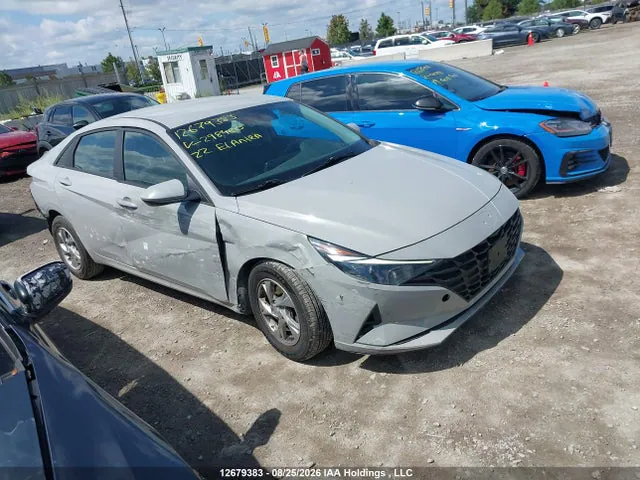 2022 Hyundai Elantra Essential Ivt With Hyundai Smartsense Package VIN KMHLM4AG3NU298480 фото 1