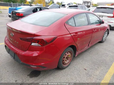 2019 Hyundai Elantra Essential VIN KMHD74LF4KU735057 фото 4