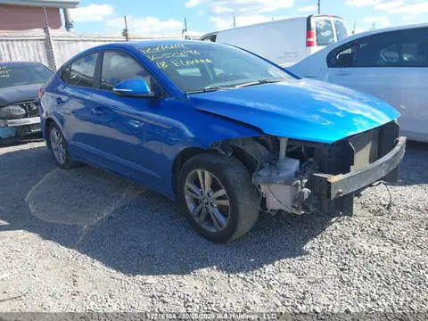 KMHD84LFXJU524196 — 2018 Hyundai Elantra GL SE, Передняя часть (Front), фото до ремонта