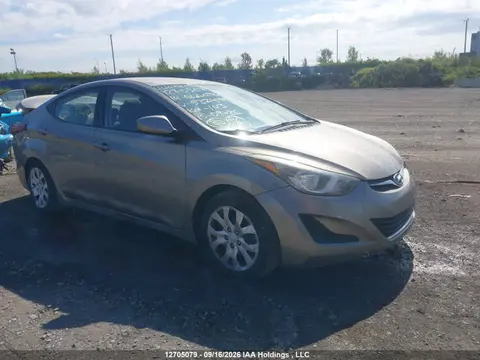 5NPDH4AE7EH537499 — 2014 Hyundai Elantra GL, Задняя часть слева (Left Rear), фото до ремонта