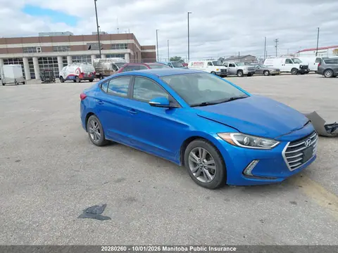 KMHD84LF4HU326580 — 2017 Hyundai Elantra GL, Передняя часть, фото до ремонта