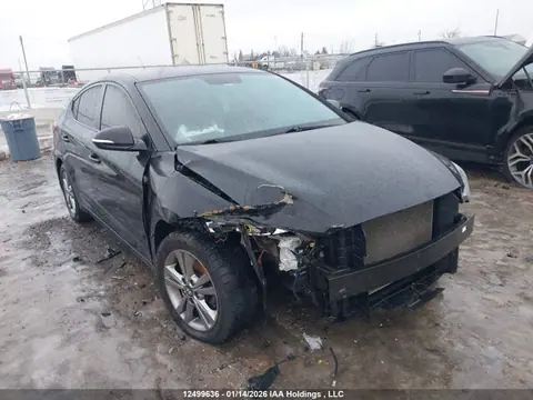KMHD84LF9JU581506 — 2018 Hyundai Elantra GL, Передняя часть (Front), фото до ремонта