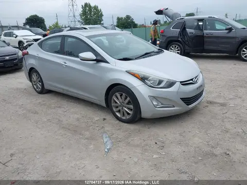 5NPDH4AEXEH501385 — 2014 Hyundai Elantra GLS, Задняя часть (Rear), фото до ремонта