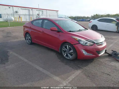 KMHDH4AH0FU264418 — 2015 Hyundai Elantra GLS, Передняя часть (Front), фото до ремонта