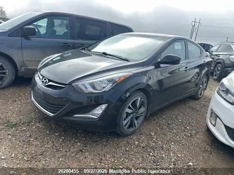 2016 Hyundai Elantra Gls VIN KMHDH4AH8GU590761 фото 1
