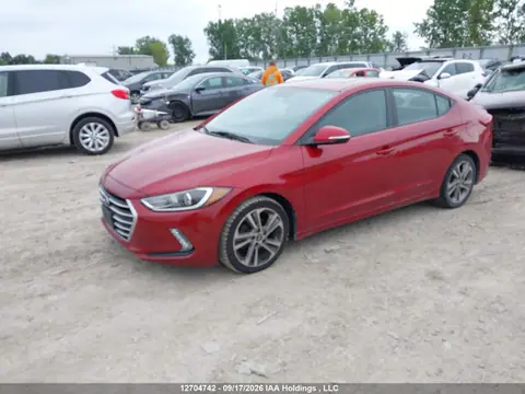 2017 Hyundai Elantra Gls VIN KMHD84LFXHU190763 фото 2