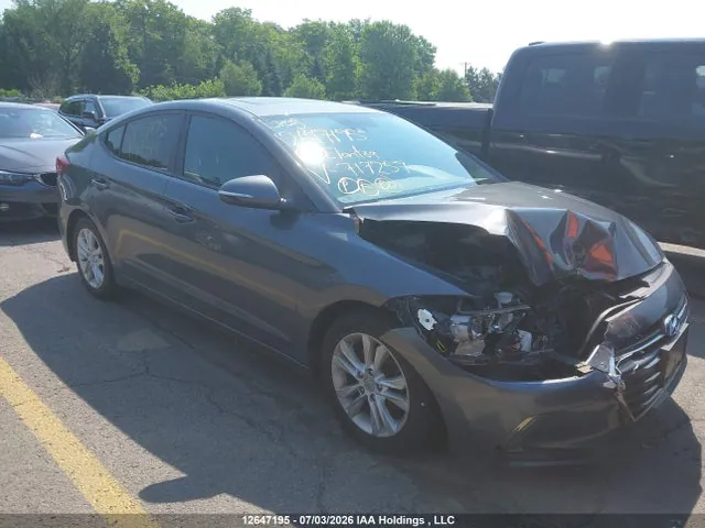2018 Hyundai Elantra Gls VIN KMHD84LFXJU717254 фото 1