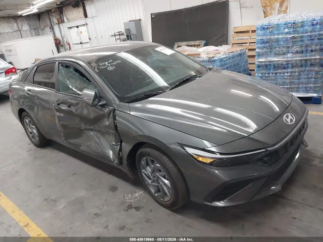 2026 Hyundai Elantra Hybrid Blue VIN KMHLM4DJ5TU191886 фото 1