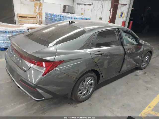 2026 Hyundai Elantra Hybrid Blue VIN KMHLM4DJ5TU191886 фото 4