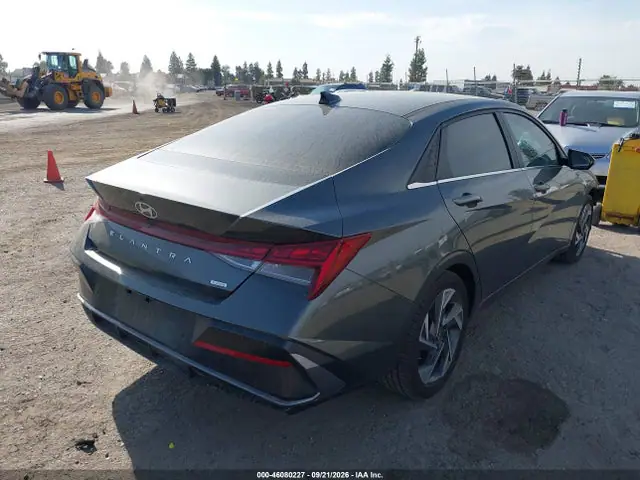 KMHLN4DJ7RU107685 — 2024 Hyundai Elantra Hybrid Limited, фото 4 с аукциона IAAI 13.10.2026, Передняя часть