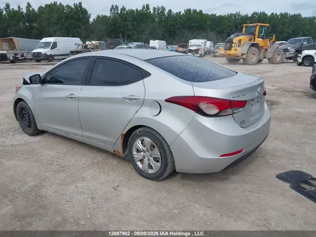 2015 Hyundai Elantra L VIN 5NPDH4AE5FH628739 фото 3