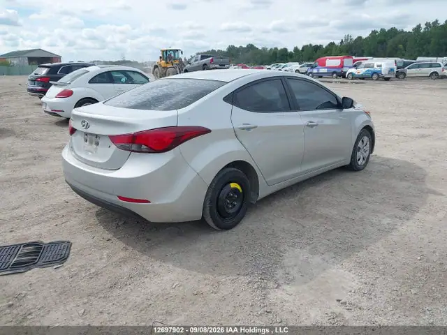 2015 Hyundai Elantra L VIN 5NPDH4AE5FH628739 фото 4
