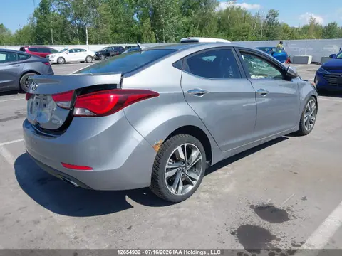 2014 Hyundai Elantra Limited VIN KMHDH4AH9EU119246 фото 4