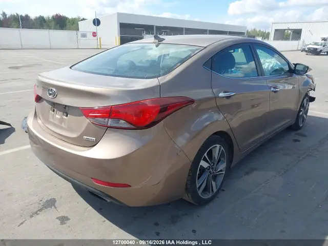 KMHDH4AH7EU068586 — 2014 Hyundai Elantra Limited, фото 4 с аукциона IAAI 13.10.2026, Передняя часть