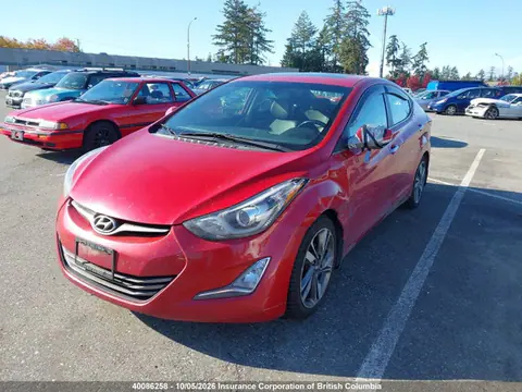 2014 Hyundai Elantra Limited VIN KMHDH4AH0EU075119 фото 2