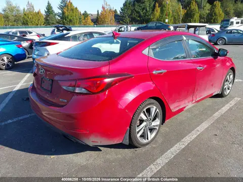 2014 Hyundai Elantra Limited VIN KMHDH4AH0EU075119 фото 4