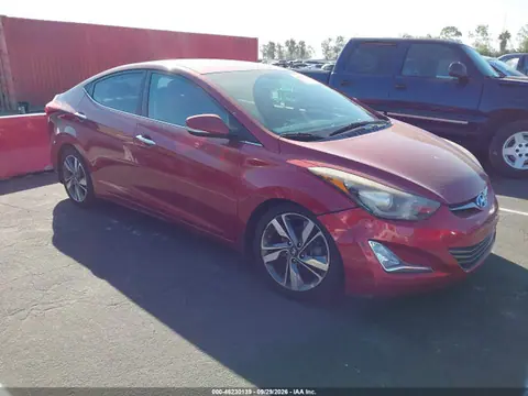 2014 Hyundai Elantra Limited VIN 5NPDH4AE9EH483929 фото 1