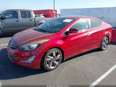 2014 Hyundai Elantra Limited VIN 5NPDH4AE9EH483929 фото 2