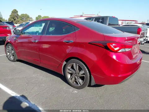 2014 Hyundai Elantra Limited VIN 5NPDH4AE9EH483929 фото 3