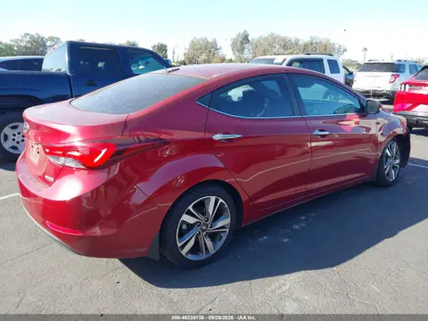 2014 Hyundai Elantra Limited VIN 5NPDH4AE9EH483929 фото 4