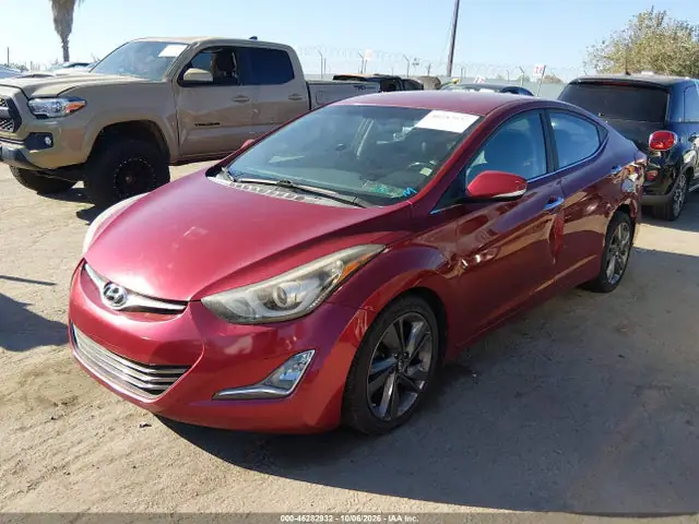 5NPDH4AE4EH471543 — 2014 Hyundai Elantra Limited, фото 2 с аукциона IAAI 14.10.2026, Левый бок