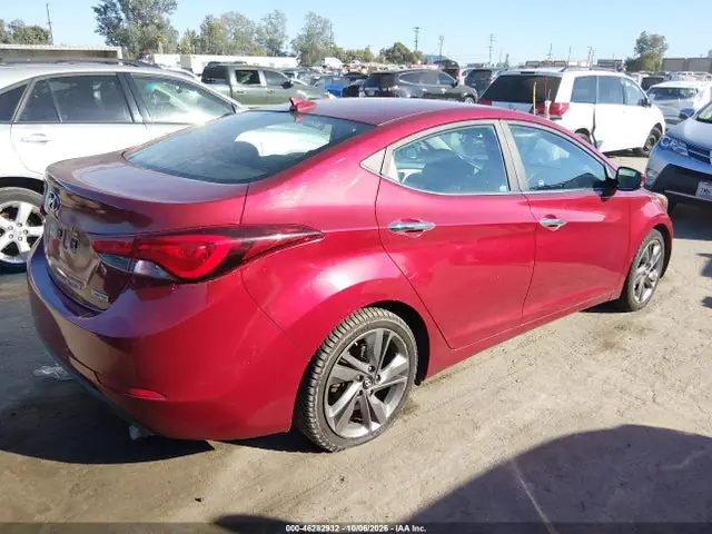 5NPDH4AE4EH471543 — 2014 Hyundai Elantra Limited, фото 4 с аукциона IAAI 14.10.2026, Левый бок