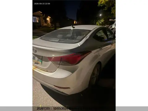 2015 Hyundai Elantra Limited VIN KMHDH4AE4FU309625 фото 4