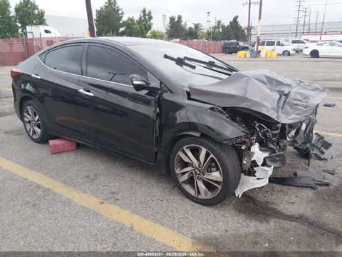 5NPDH4AE6GH782247 — 2016 Hyundai Elantra Limited, Передняя часть (Front End), фото до ремонта