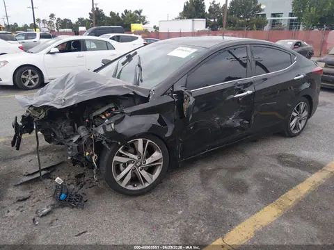 2016 Hyundai Elantra Limited VIN 5NPDH4AE6GH782247 фото 2