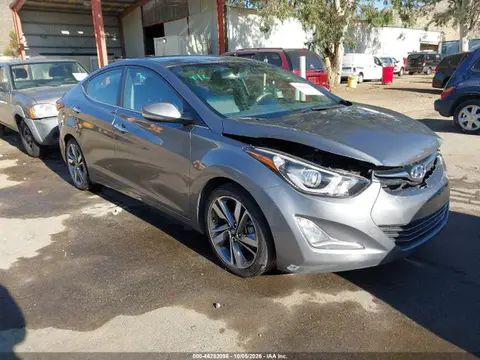KMHDH4AE3GU634462 — 2016 Hyundai Elantra Limited, Передняя часть (Front End), фото до ремонта