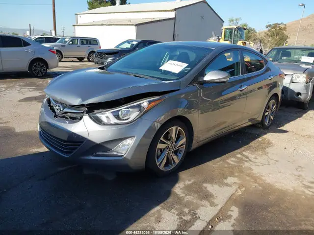 2016 Hyundai Elantra Limited VIN KMHDH4AE3GU634462 фото 2